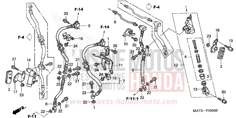 ZWEITER HAUPTZYLINDER von Super Blackbird MUTE BLACK METALLIC (NH359B) von 1998